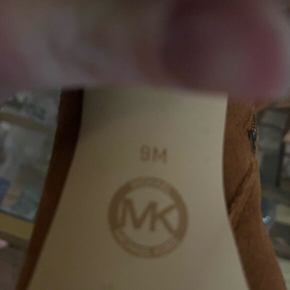 Michael Kors Women's Tan Woven Open-Toe Shoes size 9 - Picture 5 of 5